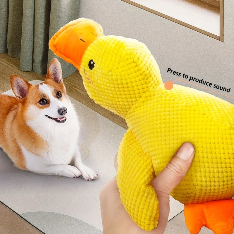 Squeaky Duck Toy For Dogs