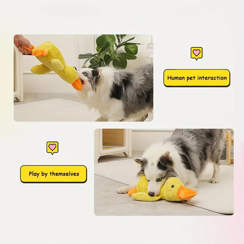 Squeaky Duck Toy For Dogs