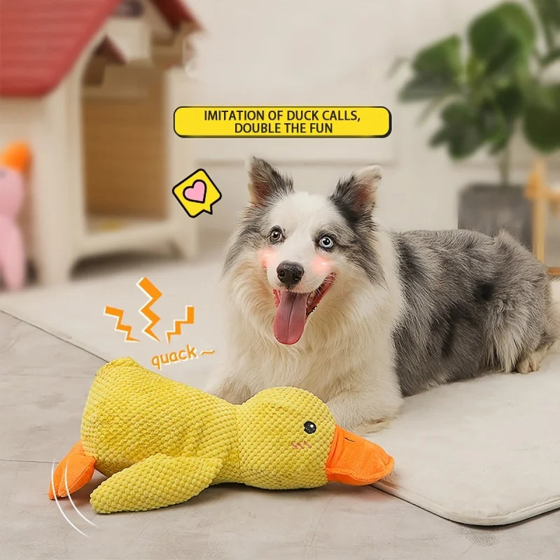 Squeaky Duck Toy For Dogs